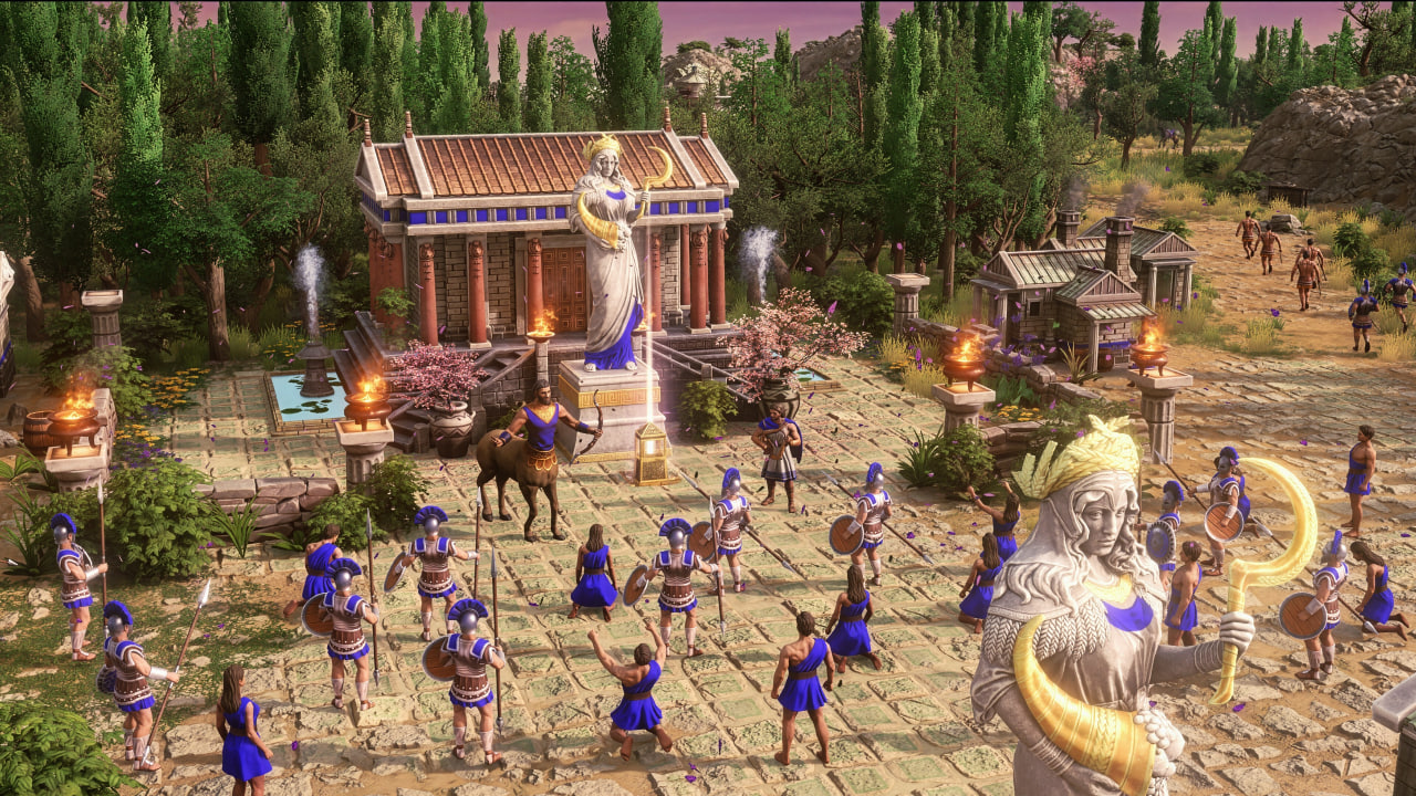 Богиня урожая и первый Expansion Pass для Age of Mythology: Retold уже доступны