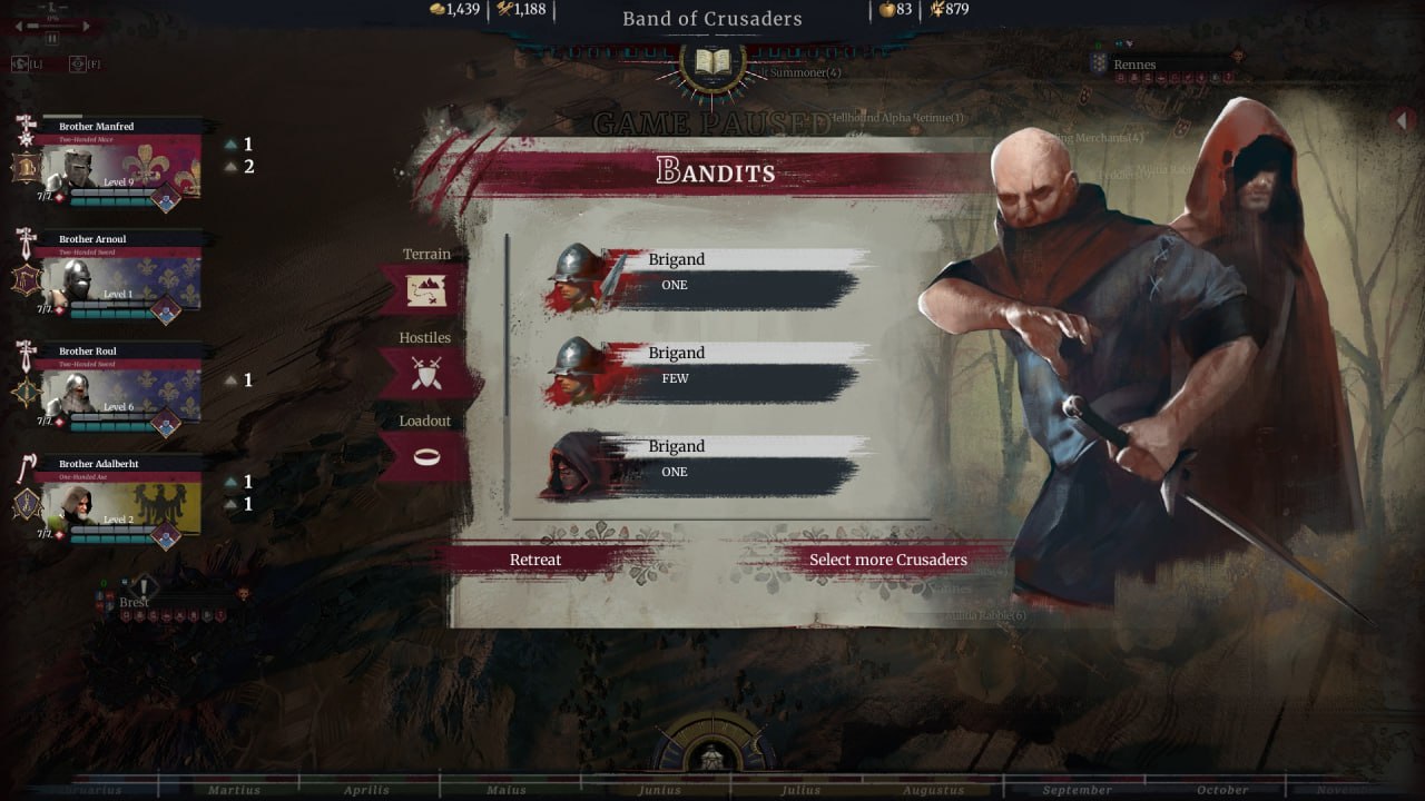 Бандиты в Band of Crusaders: разработчики представили очередную вражескую фракцию