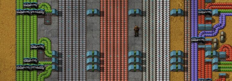 Factorio главная шина схема