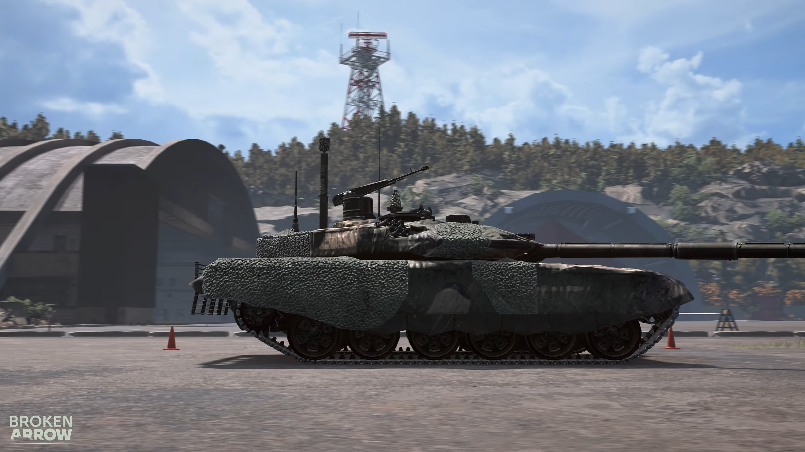 Скриншот из игры Broken Arrow, танк